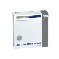 Изображение товара Леветирацетам (Алиум) таблетки покрыт. п/о 1000мг, №30