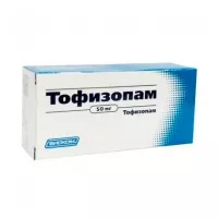 Изображение товара Тофизопам таблетки 50мг, №20