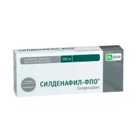 Изображение товара Силденафил ФПО таблетки покрыт. п/о 100мг, №4