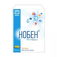 Изображение товара Нобен капсулы 30мг, №30, Алиум