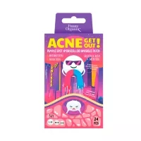 Изображение товара Funny Organix патчи-невидимки гидроколлоидные точечные с салициловой кислотой и ментолом, 24шт