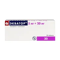 Изображение товара Экватор таблетки 5мг+20мг, №30