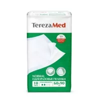 Изображение товара TerezaMed Normal одноразовые пеленки (60х90см), 10шт