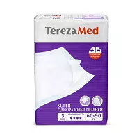 Изображение товара TerezaMed Super одноразовые пеленки (60х90см), 5шт