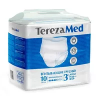 Изображение товара TerezaMed подгузники-трусы р-р. Large №3 (100-140см), 10шт
