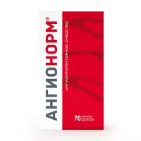 Изображение товара Ангионорм таблетки п/о 100мг, №70