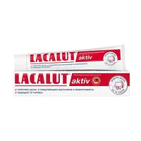 Изображение товара Lacalut Aktiv зубная паста, 65г