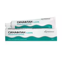 Vitascience Синафлан мазь д/наружн. прим. 0,025%, 15г