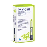 Изображение товара Тресиба ФлексПен раствор д/инъекций 100ЕД/мл, 3мл №5, Ново Нордиск