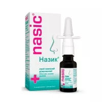 Изображение товара Назик спрей назальный дозированный 0,1мг+5мг/доза, 10мл