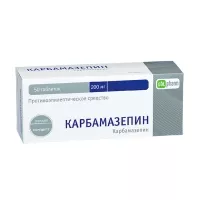 Изображение товара Карбамазепин таблетки 200мг, №50