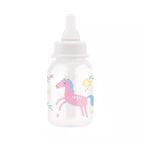 Изображение товара Lubby бутылочка для кормления с силиконовой соской (0+), цвет в ассортименте, 125мл