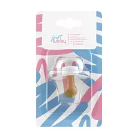 Изображение товара Lubby Just пустышка латексная со скошенным соском (0+) цвет в ассортименте