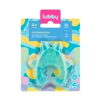 Lubby прорезыватель с водой для зубов Заяц (4+мес.)