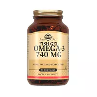 Изображение товара Solgar Рыбный жир Омега 3 капсулы 740мг, №50