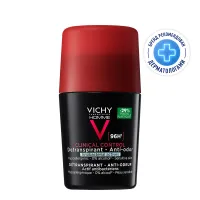 Изображение товара Vichy Homme Clinical Control Мужской шариковый дезодорант-антиперспирант от пота 96ч, 50мл