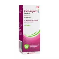 Изображение товара Риалтрис моно спрей назальный 50мкг/доза, 120доз
