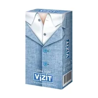 Vizit Ultra light презервативы ультратонкие, №12