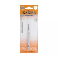 Изображение товара Kaizer пинцет для бровей скошенный