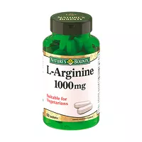 Изображение товара Nature's Bounty L-аргинин таблетки 1000мг, №50