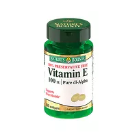 Изображение товара Nature's Bounty Витамин Е капсулы 100МЕ, №100