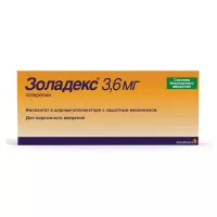 Золадекс имплантат шприц-аппликатор 3,6мг, №1