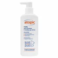 Изображение товара Atopic гель для купания с головы до пяток (0+), 250мл