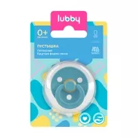 Изображение товара Lubby пустышка латексная с круглой формой соска (0+), цвет в ассортименте