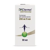 Изображение товара Экофурил суспензия д/приема внутрь 200мг/5мл, 90мл