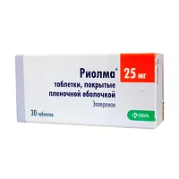 Изображение товара Риолма таблетки покрыт. п/о 25мг, №30