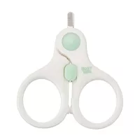 Изображение товара Roxy-kids ножницы маникюрные с замочком (0+) цвет мятный