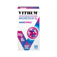 Изображение товара Vitrum Магний В6 таблетки п/о, №60