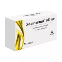 Изображение товара Холитилин капсулы 400мг, №28 Канонфарма