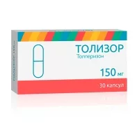 Изображение товара Толизор капсулы 150мг, №30