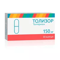 Изображение товара Толизор капсулы 150мг, №30