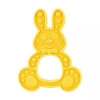 Изображение товара Knopa прорезыватель "Зайка" (0+) цвет в ассортименте