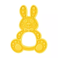 Изображение товара Knopa прорезыватель "Зайка" (0+) цвет в ассортименте