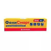 Изображение товара Фенисмарт гель д/наружн. прим. 0,1%, 50г