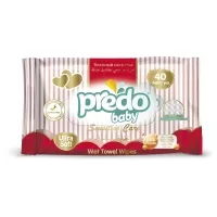 Изображение товара Predo Baby влажные салфетки детские, 40шт