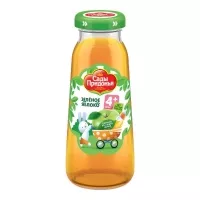 Изображение товара Сады Придонья сок зелёное яблоко осветлённый (4+мес), 200мл
