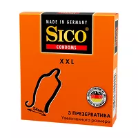 Изображение товара Sico XXL презервативы увеличенного размера, 3шт
