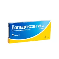 Изображение товара Вальдоксан таблетки покрыт. п/о 25мг, №28