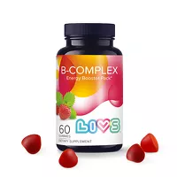 Изображение товара Livs Витамины группы В+витамин С мармеладные пастилки со вкусом фруктов и ягод, №60
