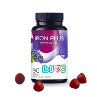 Изображение товара Livs Комплекс мультивитаминов Железо плюс мармеладные пастилки, №90