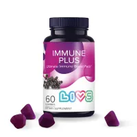 Изображение товара Livs Иммун Плюс с витамином С, D и цинком мармеладные пастилки, №60