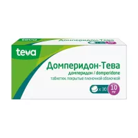 Изображение товара Домперидон-Тева таблетки покрыт. п/о 10мг, №30