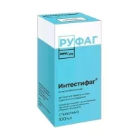 Изображение товара Бактериофаг Интестифаг раствор д/приема внутрь и рект. введ., 100мл