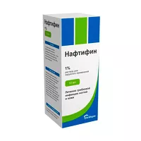 Изображение товара Нафтифин раствор д/наружн. прим. 1%, 10мл