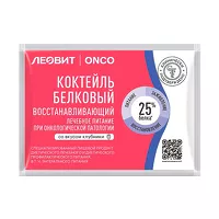 Изображение товара Леовит ONCO коктейль белковый восстанавливающий для онкологических больных со вкусом клубники, 20г