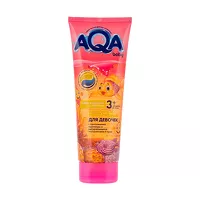 Изображение товара AQA baby Kids шампунь-гель для душа для девочек (3+), 250мл